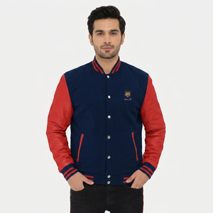 Custom Mens Varsity <b>Jacket</b> Logo High Quality <b>Jacket</b> Baseball <b>Letter</b> <b>Man</b> Varisty <b>Jacket</b> High Quality - Product Image 1