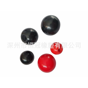 ด้ามจับเบกาไลท์ Perpetual Crown รุ่น Ball M10x40 สีดำแดง อุปกรณ์เสริมเครื่องมือกล - Product Image 1