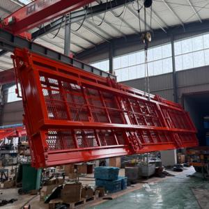 Plataforma elevadora de tejas Huaying 380V con control remoto, puede adaptarse a diversas alturas en la construcción de plantas. - Product Image 6