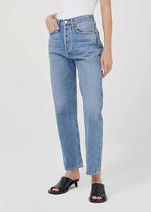 Custom Low MOQ anni '90 <span class=keywords><strong>Jeans</strong></span> larghi larghi a vita media pantaloni <span class=keywords><strong>donna</strong></span> <span class=keywords><strong>Jeans</strong></span> Casual <span class=keywords><strong>Jeans</strong></span> mamma - Product Image 3