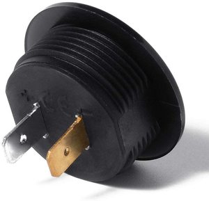 Mini <span class=keywords><strong>volt</strong></span>ímetro <span class=keywords><strong>Digital</strong></span> resistente al agua DC 12V-24V medidor de voltaje probador pantalla LED Panel redondo para coche motocicleta barco - Product Image 4