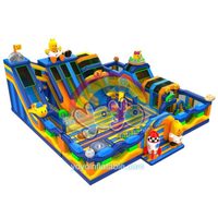 Parc de trampoline gonflable intérieur personnalisable de haute qualité pour les opérations de location
