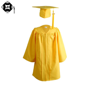 Uniforme <span class=keywords><strong>de</strong></span> Graduación Infantil con Birrete y Toga Mate para Escuela, Unisex, T/T, Tejido West Union 100% Poliéster Satinado - Product Image 6