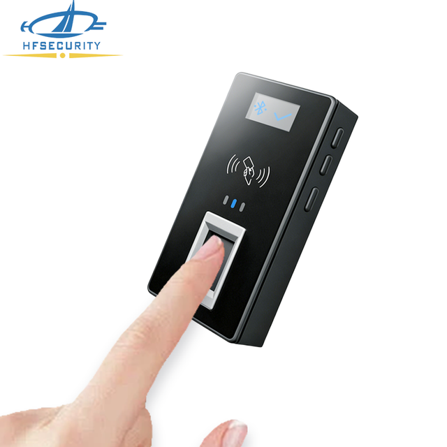 HFSecurity HF7000Pro USB BLE Fingerprint Reader Capacitive Fingerprint Scanner with NFC Function Lithium Battery