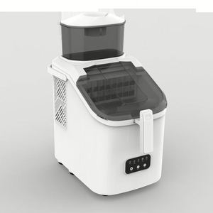 Nouvelle conception de machine à glaçons carrés intelligente électrique pour usage domestique et commercial, petite taille, avec une capacité de 1,4 L + 0,6 L - Product Image 3
