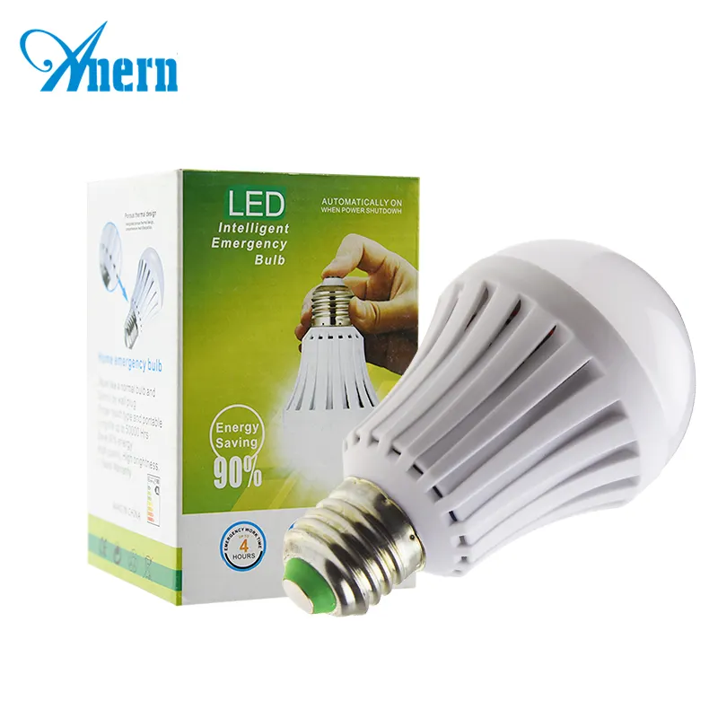 Anern Rechargeable led bulb light for Emergency With Remote Control AC&DC 5W E27