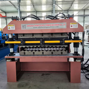 Conform adora de calaminas maquina para hacer planchas de zink lamina de techo maquinas usine mac chinas mesin baja ringan - Product Image 5