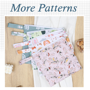 <span class=keywords><strong>Happy</strong></span> Flute Sac humide de grande capacité Sac humide suspendu réutilisable Sac humide Offre Spéciale lavable Sac à vêtements humides - Product Image 5