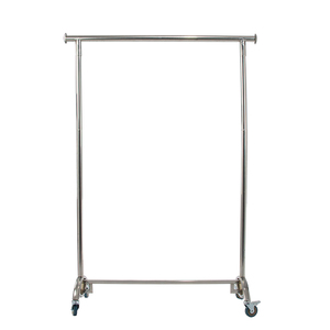 Appendiabiti in metallo Boutique alta durata durevole scaffalature appendiabiti per negozio di abbigliamento - Product Image 5