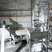 Système de séchage rapide de farine de sang de vache, de porc et d'oiseau (sang coagulé) avec PLC et TI, haute efficacité, vente directe