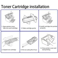 Chinamate CRG-103/303/703 Kompatibel dengan HP untuk Kartrid Toner Chip Pintar Terbaru Bubuk Toner Impor Garansi 18 Bulan Toner