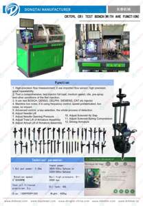 GEMEINSAME SCHIENENINJEKTOR-PRÜFBANK CR709L (HEUI, STUFE 3 FUNKTION) - Product Image 4