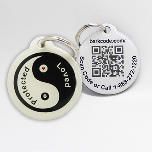 Etiqueta de Identificación Personalizada para Mascotas con Chip Programable, Mini Etiqueta de Resina Epoxi con Código <span class=keywords><strong>QR</strong></span> y Código de Barras, 134.2khz/13.56MHz, Impermeable - Product Image 6