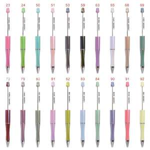 B7024 DIY Plastic Balpen Nieuw Ontwerp Laser UV Metaalachtige Kleur Handtekening voor Gekleurde Penen Kindercadeau Promotionele Pennen - Product Image 4