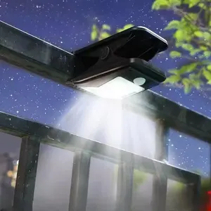 2024 China Suppliers New Arrival One Solar Lawn Light Led Garden Lights Solar Wall Light with clip