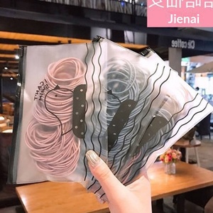 เชือกมัด<span class=keywords><strong>ผม</strong></span>เกาหลี รุ่น Shake Tone แบบเรียบง่าย ยืดหยุ่นสูง กันลม แฟชั่นยอดนิยม สำหรับ<span class=keywords><strong>ผู้หญิง</strong></span> ไม่มีรอยต่อ ผลิตจากโรงงานโดยตรง - Product Image 2