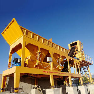 Centrale à béton mobile contrôlée par PLC, 25, 35, 50, 75 m³/h, petite centrale à béton portable à vendre aux Philippines - Product Image 4