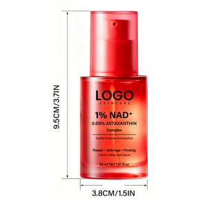Suero Facial <span class=keywords><strong>de</strong></span> Alta Calidad Hidratante y Refrescante, Atenúa Manchas Oscuras, Brillo Radiante para la Piel, con Alfa Arbutina, Astaxantina y NAD - Product Image 6