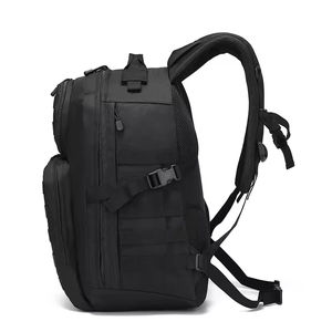 35L Water-Resistant Tactical <b>Backpack</b> Durable Nylon Outdoor Bag with MOLLE System & Laptop Compartment for <b>Hiking</b> & Travel - Product Image 3