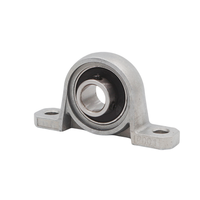 Roulement à bride en alliage de zinc KP005 KP006 KP007 25mm 30mm 35mm, fixation sur pied à 2 boulons pour imprimante 3D/CNC