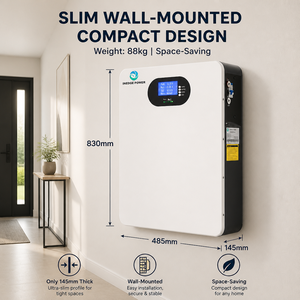 Sistema de Almacenamiento de Energía INEDGE POWER OEM ODM con BMS Inteligente, Batería de Energía Solar Híbrida Todo en Uno LiFePO4 de <span class=keywords><strong>10kw</strong></span> 10kWh para Montaje en Pared - Product Image 1