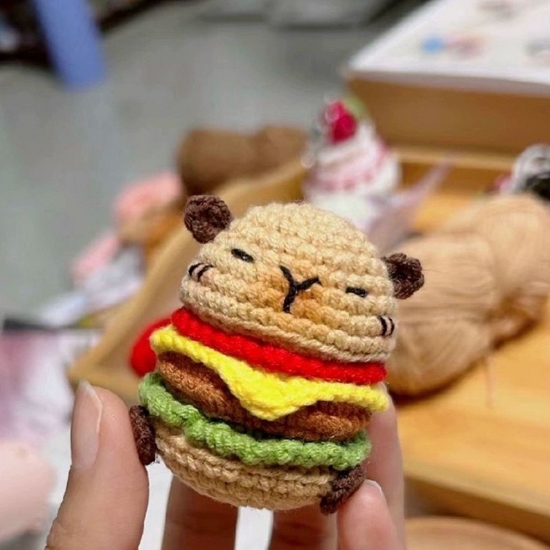 Hamburguesa de carpincho