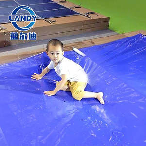 लैंडिंग ठोस pvc शीतकालीन पूल कवर संक्षारण प्रतिरोधी कम रखरखाव वाटरप्रूफ सुरक्षा कवर स्विमिंग पूल के लिए - Product Image 4