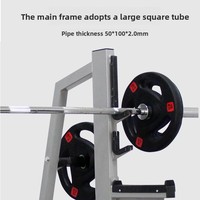 Équipement de fitness multifonctionnel unisexe moderne pour la maison : banc de musculation en métal, support pour barre, rack à haltères, blocs de poids, lit de musculation