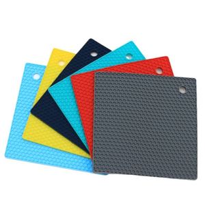 Tapis de cuisson multifonctionnels en silicone antidérapants écologiques et modernes, motif nid d'abeille, résistants à la chaleur pour cuisine et salle à manger - Product Image 3