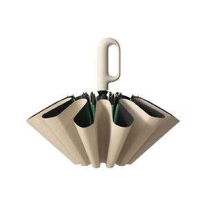 Fully Automatic Reverse Folding Ring-<b>clip</b> Umbrella Double-stage Double-keel Reinforcement - Product Image 1