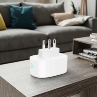 Stop Kontak Pintar WiFi Mesh OEM Italia dengan Monitor Energi, 16A, Modul ESP32/8266, Tasmota, Tahan Api, Layar <2 inci, Jangkauan 50m, Kompatibel Homekit
