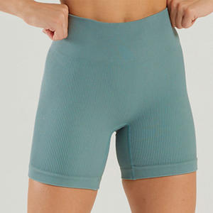 Ensemble de vêtements de sport pour femmes en nylon sans couture, haut de sport à col carré et leggings de yoga à dos nu, haute élasticité - Product Image 3