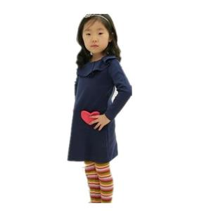 Vestido Informal de Manga Larga para Niñas, Ropa Infantil al por Mayor en Línea, de Fábrica China - Product Image 1