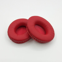 Almohadillas de Repuesto para Auriculares Beats SOLO HD Solo1.0, Almohadillas de Proteína de Cuero, Espuma Viscoelástica con Cancelación de Ruido