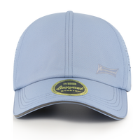 Gorra de Béisbol Deportiva Casual Ajustable de 6 Paneles Lackpard, Letra Común, Satén Transpirable, Cierre de Hebilla, 93% Poliéster, 7%