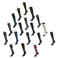 Saison d'hiver Respirant Quick Dry Anti-Slip Jetable Sustainable Young Boy Cartoon Nylon Knee-High Compression Men's Socks