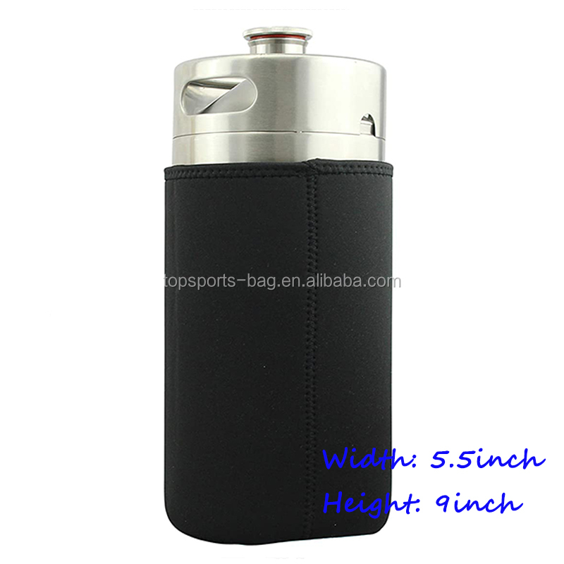 128 Ounce Mini-Keg Insulator Sleeve - Customizable & Insulated