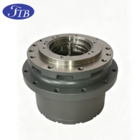 Boîte de vitesses de translation FTB 135A-2700100 YC60-8, 9 trous supérieurs et 12 trous inférieurs, pour excavatrice Yuchai YC60-8, pièce de rechange OEM de rechange pour transmission finale