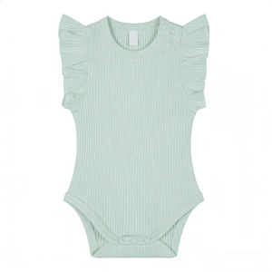 Collezione Estiva 2026: Tutine per Neonati e Bambini in Cotone a Costine, Produzione OEM all'Ingrosso - Product Image 1