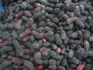 Wholesale Bulk Frozen Fruit Mulberry New Crop Frozen Fruit