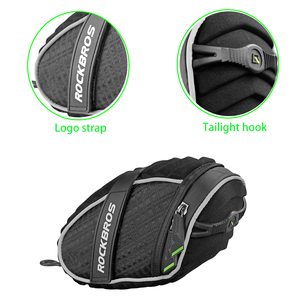 Bolsa para bicicleta <span class=keywords><strong>Mtb</strong></span>, asiento trasero para ciclismo, bolsas para SILLÍN de bicicleta, instalación portátil, bolsa para SILLÍN duro para montar - Product Image 5