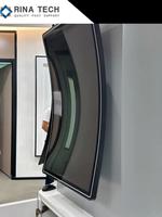 Vente directe d'usine de module d'affichage LCD à écran incurvé de 43 pouces avec taille personnalisée, taille standard, solution professionnelle