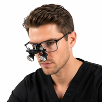 Adjustable Eyeglass Mounted Surgical Magnifier Loupe for ENT Oral Clinical Examination