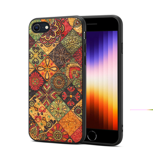 <span class=keywords><strong>Custodia</strong></span> per cellulare in pelle PU per <span class=keywords><strong>Apple</strong></span> <span class=keywords><strong>iPhone</strong></span> <span class=keywords><strong>8</strong></span> e <span class=keywords><strong>8</strong></span> Plus, cover posteriore con motivo a fiori in sughero - Product Image 1