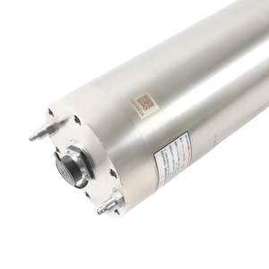 Motor de Husillo CNC Refrigerado por Agua HQD GDK125-9Z/5.5 450Hz <span class=keywords><strong>6P</strong></span> 5.5Kw ER32 125mm 9000rpm para Fresado y Taladrado con Accionamiento por Inversor Permanente - Product Image 4