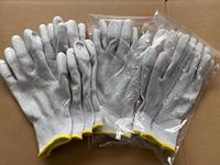Gants de travail de sécurité antistatiques ESD 13 jauges avec revêtement PU sur les doigts pour écrans tactiles, pour l'électronique, l'assemblage et les travaux sensibles aux charges statiques