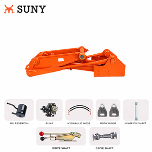 Kit de levage hydraulique sous châssis KRM160S 8 à 10 tonnes pour camion benne basculante - Product Image 5