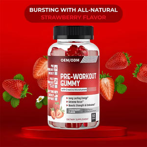 กัมมี่ก่อนออกกำลังกายที่เชื่อถือได้สำหรับผู้ใหญ่ที่ดีเสริมพลังงานเสริมโภชนาการกีฬาขนมเหนียวไม่ใช่สำหรับหญิงตั้งครรภ์ - Product Image 4