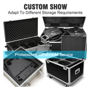 Vali đựng thiết bị âm thanh sân khấu, đèn sân khấu, có logo riêng tùy chỉnh, chất liệu nhôm, dùng cho vận chuyển và trưng bày - Product Image 5