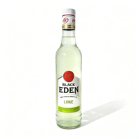 Étiquettes personnalisées en papier kraft auto-adhésives imperméables pour bouteilles de vin, autocollants pour liqueur Black Eden Lime, impression mate/brillante personnalisée